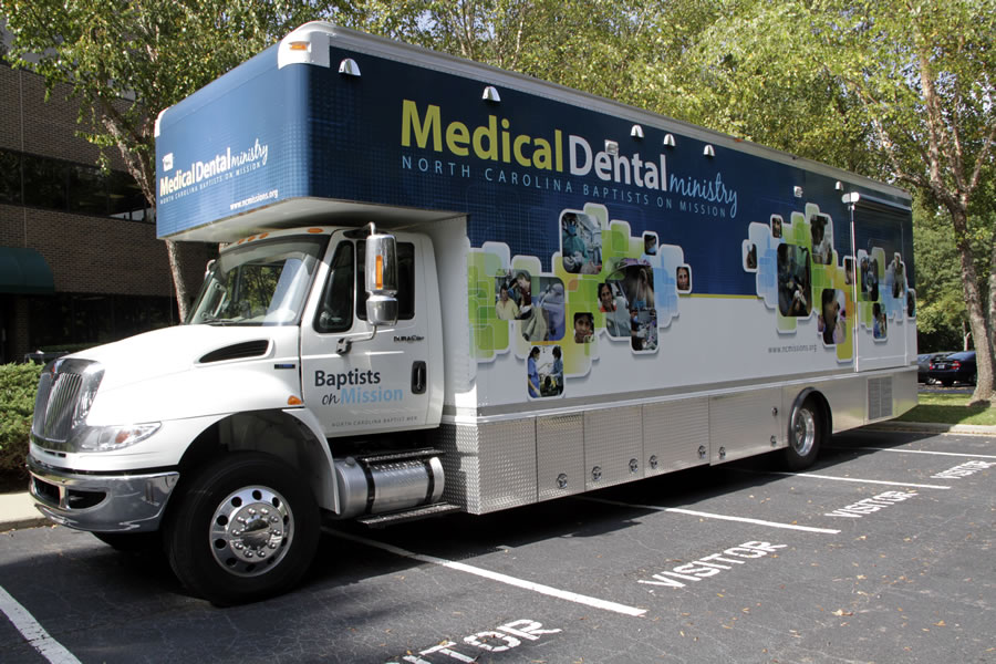 DENTAL BUS Sandy Ridge Baptist Church